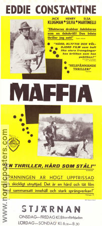 Maffia 1965 poster Henry Silva Jack Klugman Micheline Presle Maffia