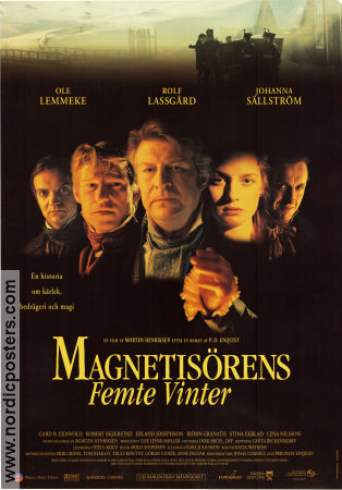 Magnetisören´s femte vinter 1999 movie poster Rolf Lassgård Ole Lemmeke Johanna Sällström Morten Henriksen Denmark