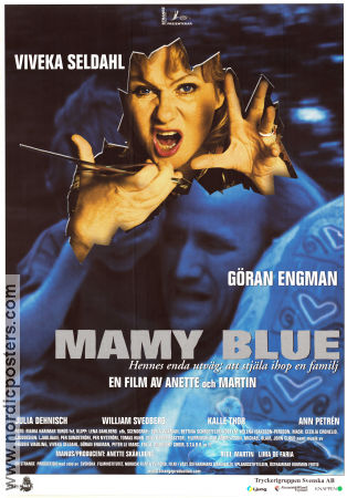 Mamy Blue 1999 poster Viveka Seldahl Göran Engman Julia Dehnisch Martin Lima de Faria