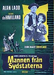 The Proud Rebel 1959 movie poster Alan Ladd Olivia de Havilland