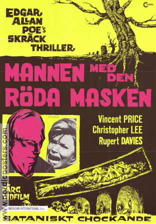 The Oblong Box 1969 poster Vincent Price Gordon Hessler