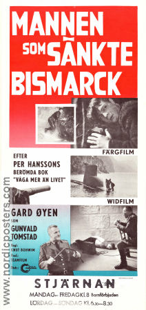 Mannen som sänkte Bismarck 1967 poster Gard Öyen Carl Henrik Störmer Sverre Anker Ousdal Hitta mer: Nazi Norge