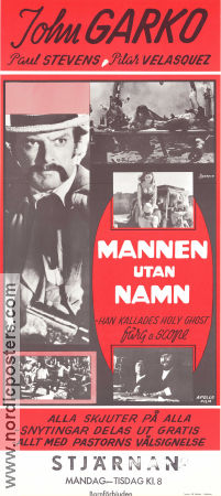 Mannen utan namn 1972 poster John Garko Pilar Velazquez Cris Huerta Giuliano Carnimeo