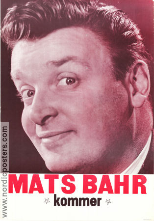 Mats Bahr 1965 poster Värnamo Find more: Concert Posters
