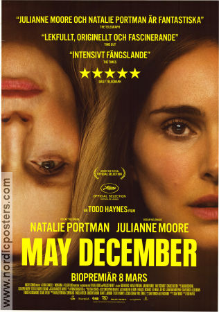 May December 2023 poster Natalie Portman Chris Tenzis Charles Melton Todd Haynes