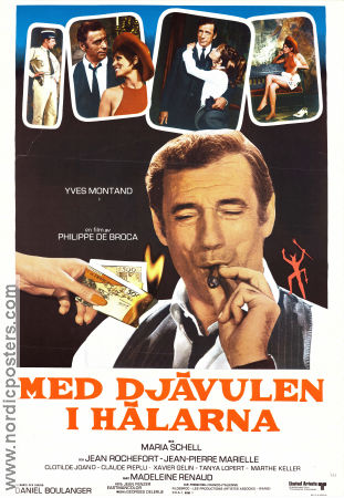 Le diable par la queue 1969 poster Yves Montand Philippe de Broca