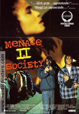 Menace II Society 1993 poster Tyrin Turner Albert Hughes