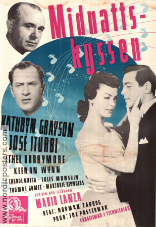 That Midnight Kiss 1949 movie poster Kathryn Grayson José Iturbi Ethel Barrymore Norman Taurog Musicals