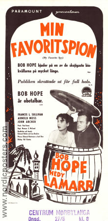 My Favorite Spy 1951 poster Bob Hope Norman Z McLeod