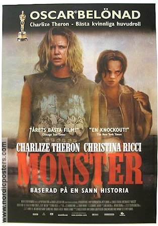 Monster 2003 poster Charlize Theron Patty Jenkins