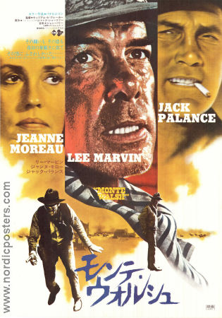 Monte Walsh 1970 movie poster Lee Marvin Jeanne Moreau Jack Palance William A Fraker
