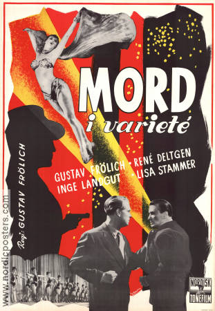 Torreani 1951 movie poster René Deltgen Inge Landgut Gustav Fröhlich Circus