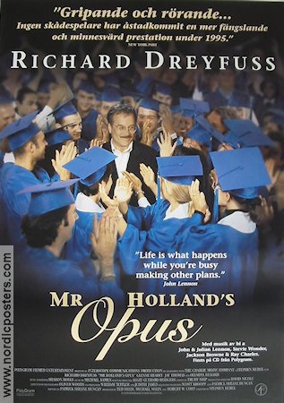 Mr Holland´s Opus 1995 poster Richard Dreyfuss Stephen Herek