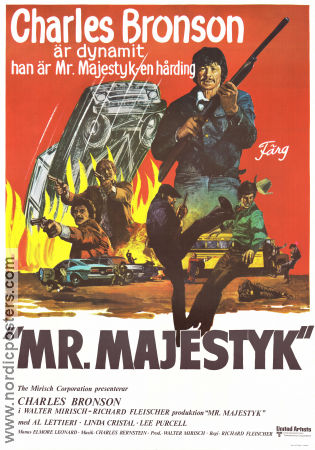 Mr Majestyk 1974 movie poster Charles Bronson Linda Cristal Al Lettieri Richard Fleischer