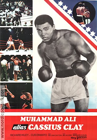 AKA Casius Clay 1971 poster Muhammad Ali