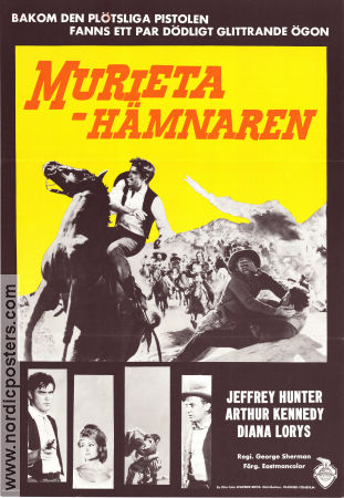 Murieta 1965 poster Jeffrey Hunter George Sherman
