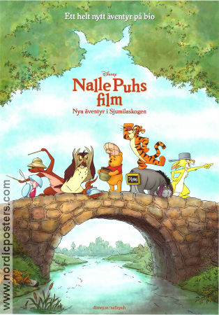 Winnie the Pooh 2011 movie poster Jim Cummings Nalle Puh Stephen J Anderson Animation