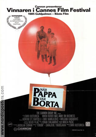 Otac na sluzbenom putua 1985 poster Moreno d´e Bartolli Emir Kusturica