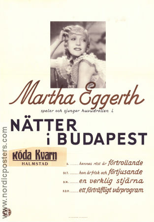 Die ganze Welt dreht sich um Liebe 1935 movie poster Martha Eggerth Leo Slezak Viktor Tourjansky Country: Austria