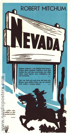 Nevada 1944 poster Robert Mitchum Edward Killy