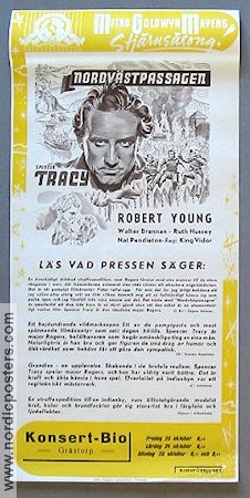 Northwest Passage 1941 movie poster Spencer Tracy