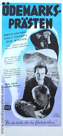 Ödemarksprästen 1946 poster Arnold Sjöstrand Gösta Folke