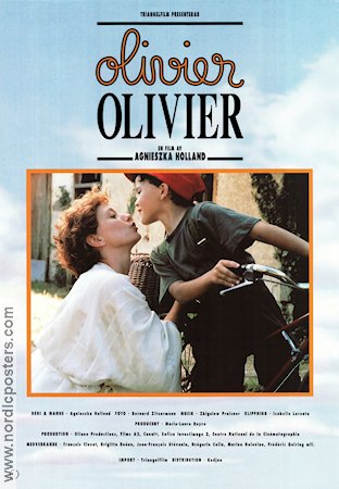 Olivier Olivier 1992 movie poster Agnieszka Holland Country: Poland