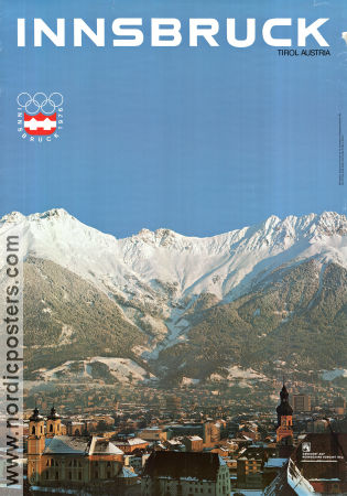 Olympic Games Innsbruck 1976 poster Olympic Winter sports