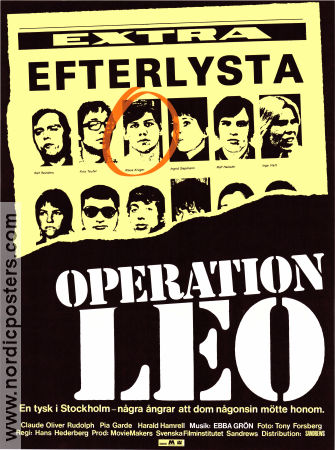 Operation Leo 1981 poster Hans Hederberg