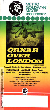 Eagles Over London 1969 poster Frederick Stafford