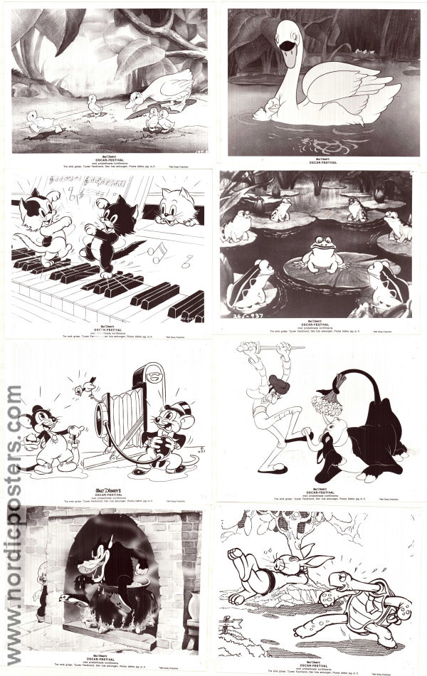 Oscar-festival 1971 lobby card set Musse Pigg Pluto Tjuren Ferdinand Find more: Festival