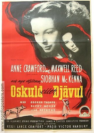 Daughter of darkness 1949 movie poster Anne Crawford