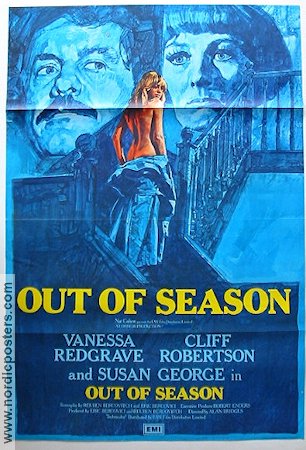 Out of Season 1975 movie poster Vanessa Redgrave Cliff Robertson Susan George Alan Bridges