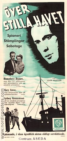 Across the Pacific 1942 poster Humphrey Bogart John Huston