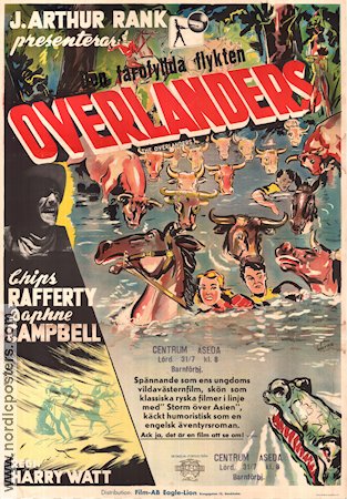 The Overlanders 1946 movie poster Chips Rafferty Country: Australia