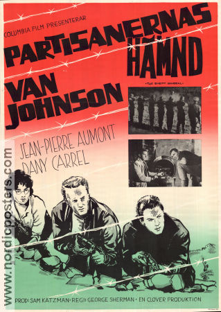 The Enemy General 1960 movie poster Van Johnson Jean-Pierre Aumont George Sherman