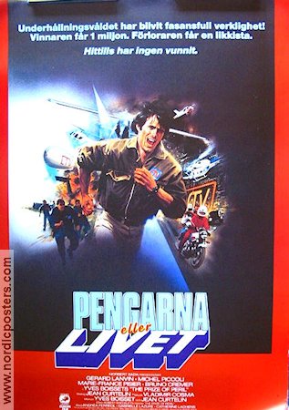 The Prize of Peril 1983 movie poster Gerard Lanvin