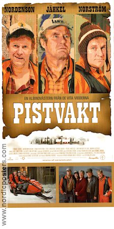 Pistvakt 1998 poster Lennart Jähkel Jacob Nordenson Tomas Norström Stephan Apelgren Från TV Vintersport