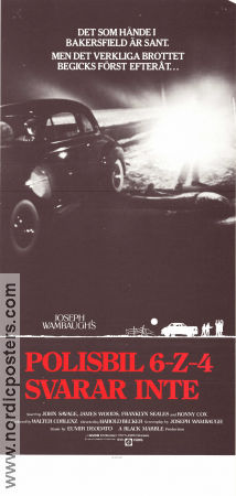 Polisbil 6-Z-4 svarar inte 1979 poster John Savage James Woods Franklyn Seales Harold Becker Poliser