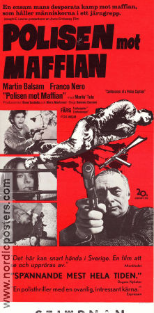 Confessione di un commissario di polizia 1971 movie poster Franco Nero Martin Balsam Marilu Tolo Damiano Damiani Police and thieves