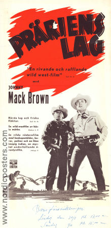 Präriens lag 1944 poster Johnny Mack Brown Raymond Hatton Sarah Padden Lambert Hillyer