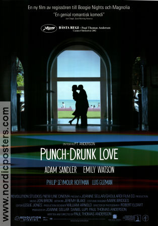 Punch-Drunk Love 2002 movie poster Adam Sandler Emily Watson Philip Seymour Hoffman Paul Thomas Anderson