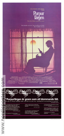 The Color Purple 1985 movie poster Danny Glover Whoopi Goldberg Oprah Winfrey Steven Spielberg