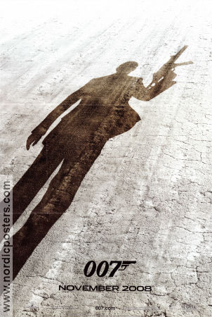 Quantum of Solace 2008 poster Daniel Craig Marc Forster