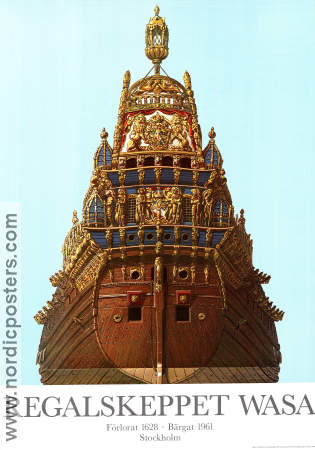Regalskeppet Vasa 1979 poster Find more: Museum Ships and navy