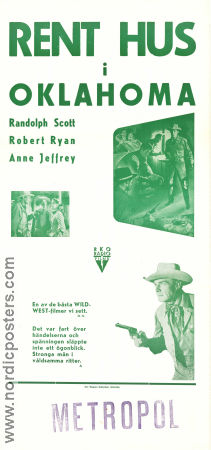 Return of the Bad Men 1948 movie poster Randolph Scott Robert Ryan Anne Jeffreys Ray Enright
