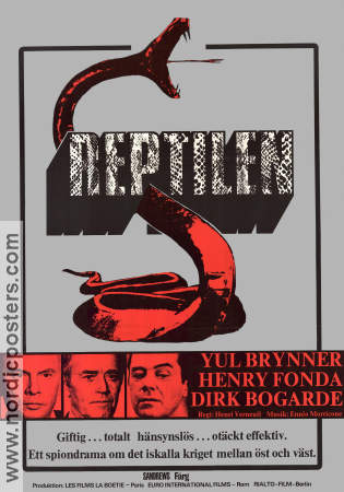 The Serpent 1972 poster Yul Brynner Henri Verneuil