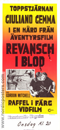 Revansch i blod 1965 poster Giuliano Gemma Gordon Mitchell Eleonora Bianchi Mario Caiano Hitta mer: Vikings