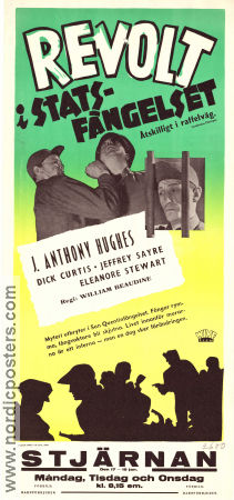 Revolt i statsfängelset 1942 poster J Anthony Hughes Eleanor Stewart Dick Curtis William Beaudine Poliser