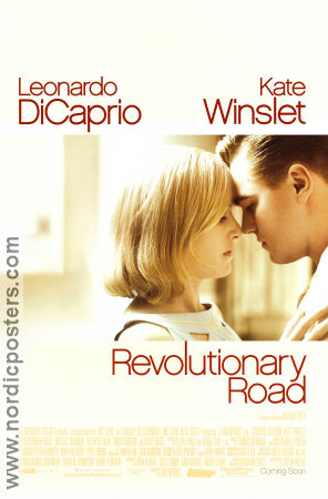 Revolutionary Road 2008 movie poster Leonardo DiCaprio Kate Winslet Sam Mendes